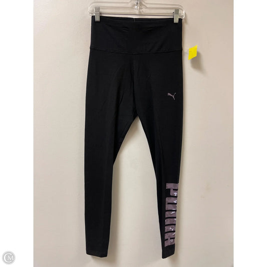 Athletic Leggings By Puma In Black, Size: S