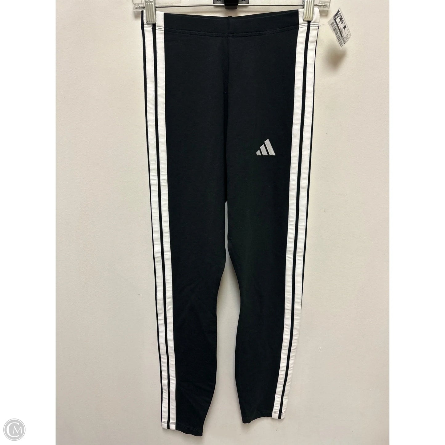 Athletic Leggings By Adidas In Black, Size: S