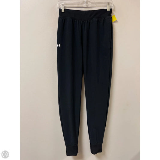 Athletic Pants By Under Armour In Black, Size: Xs