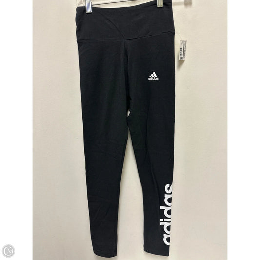Athletic Leggings By Adidas In Black, Size: Xs