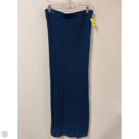 Skirt Maxi By Olive And Oak In Blue, Size: 12