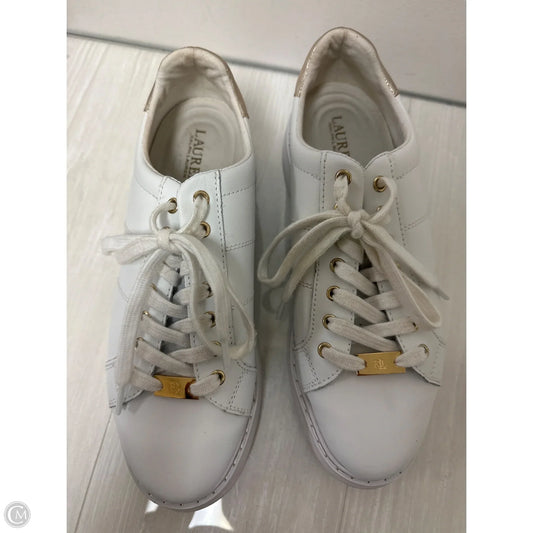 Shoes Sneakers By Lauren By Ralph Lauren In White, Size: 9.5