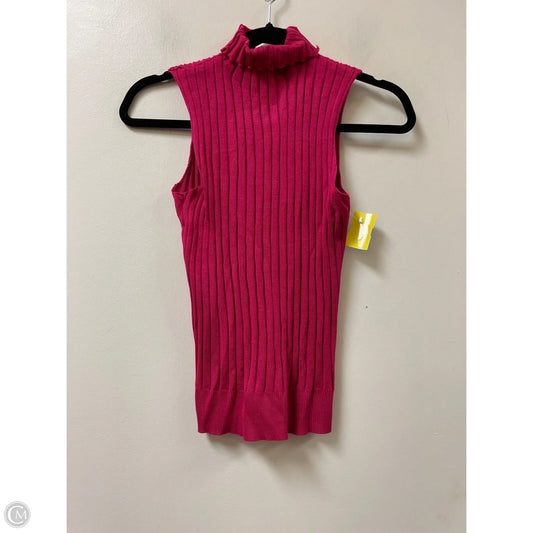 Top Sleeveless By Clothes Mentor In Pink, Size: S