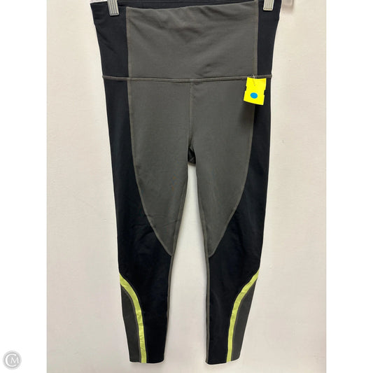 Athletic Leggings By Athleta In Black & Green, Size: Xs