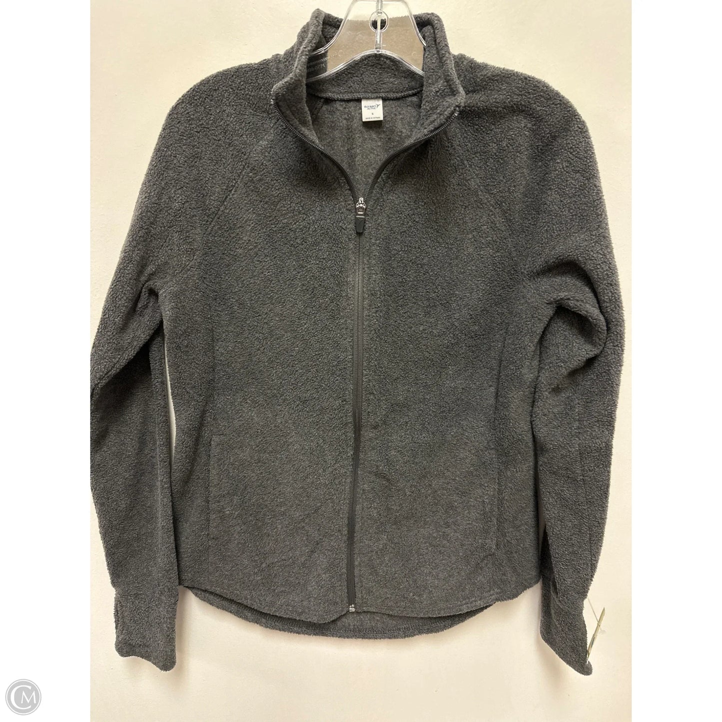 Jacket Fleece By Old Navy In Grey, Size: S