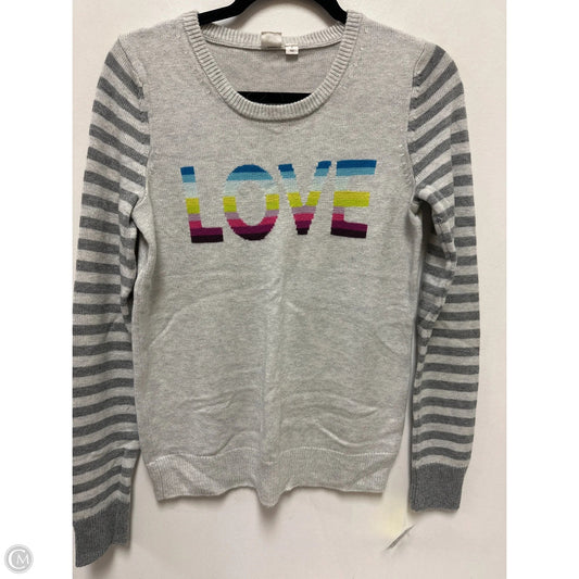 Sweater By Gap In Grey, Size: S