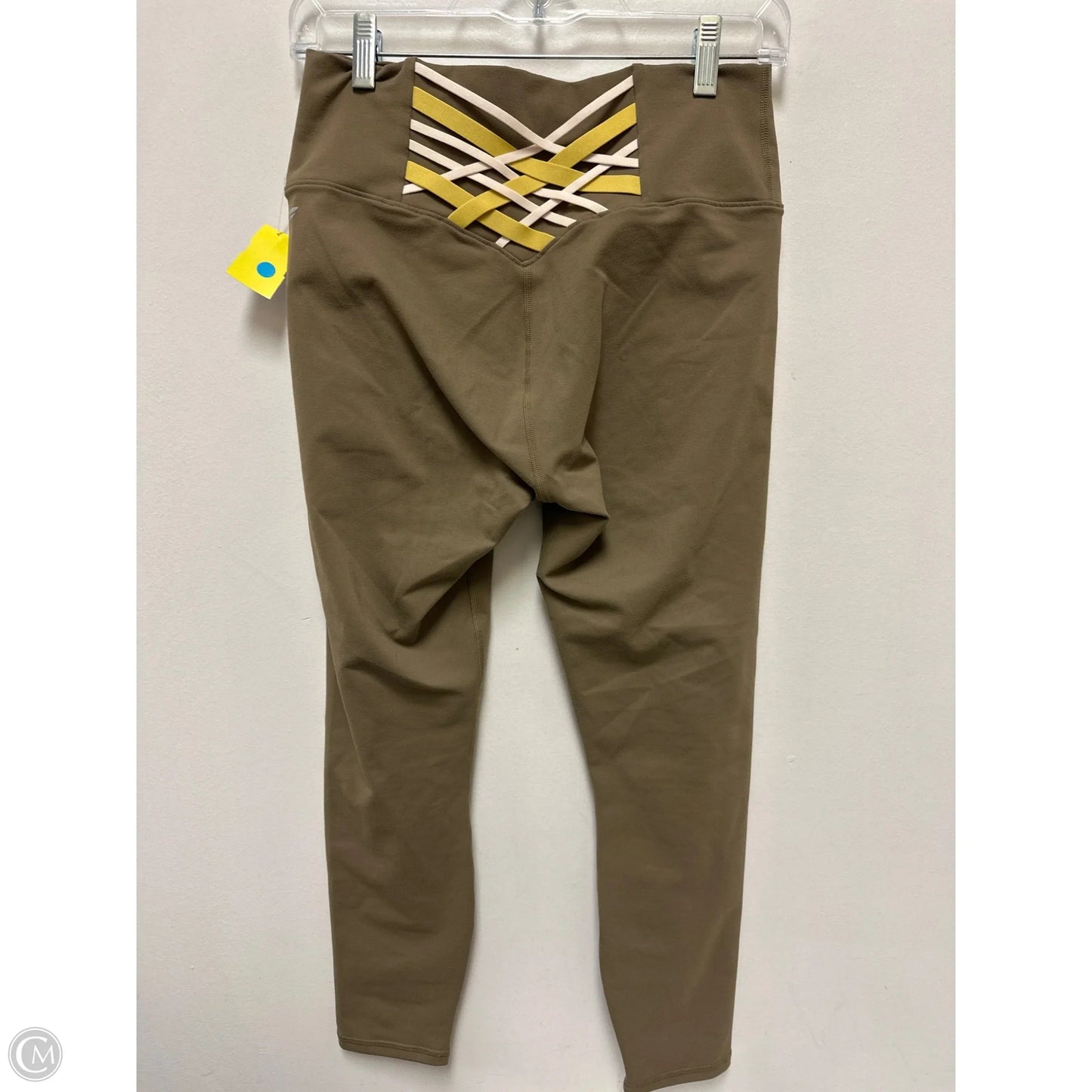 Athletic Leggings By Fabletics In Green, Size: M