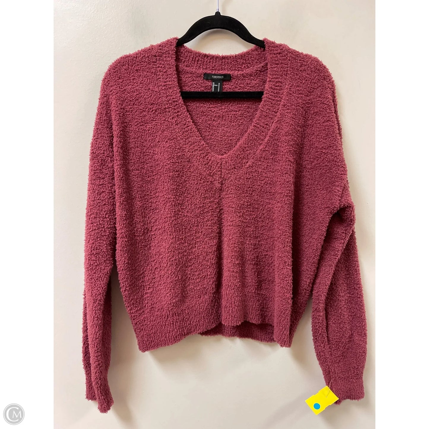 Sweater By Forever 21 In Red, Size: M