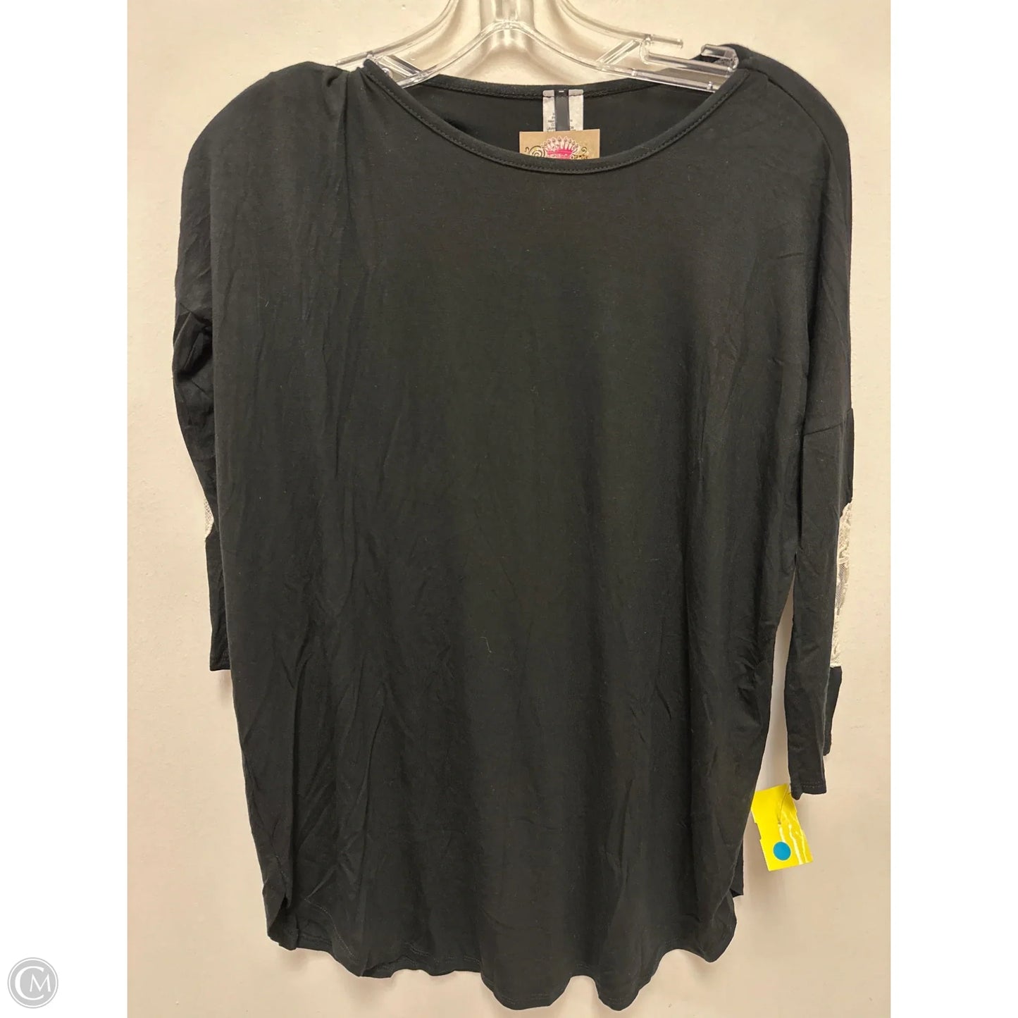 Top Long Sleeve By Bellamie In Black, Size: L