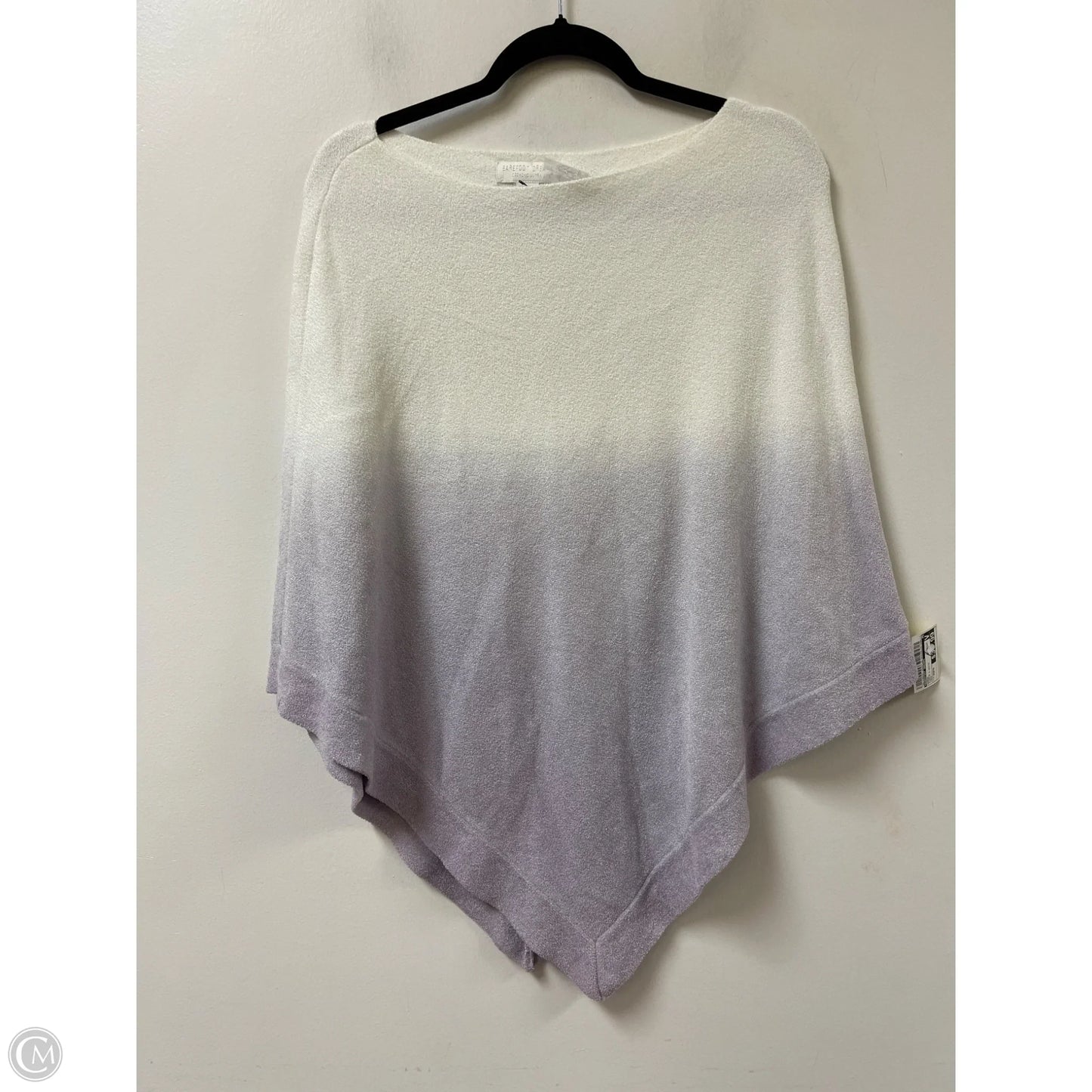 Shawl By Barefoot Dreams In Purple & White, Size: Osfm