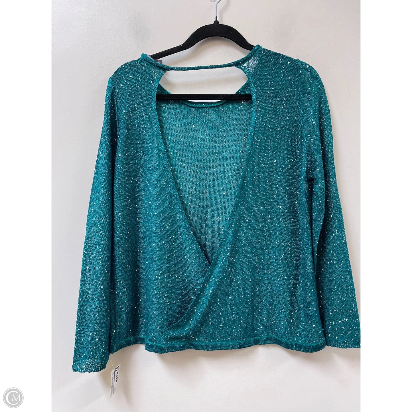 Sweater By Limited In Green, Size: M