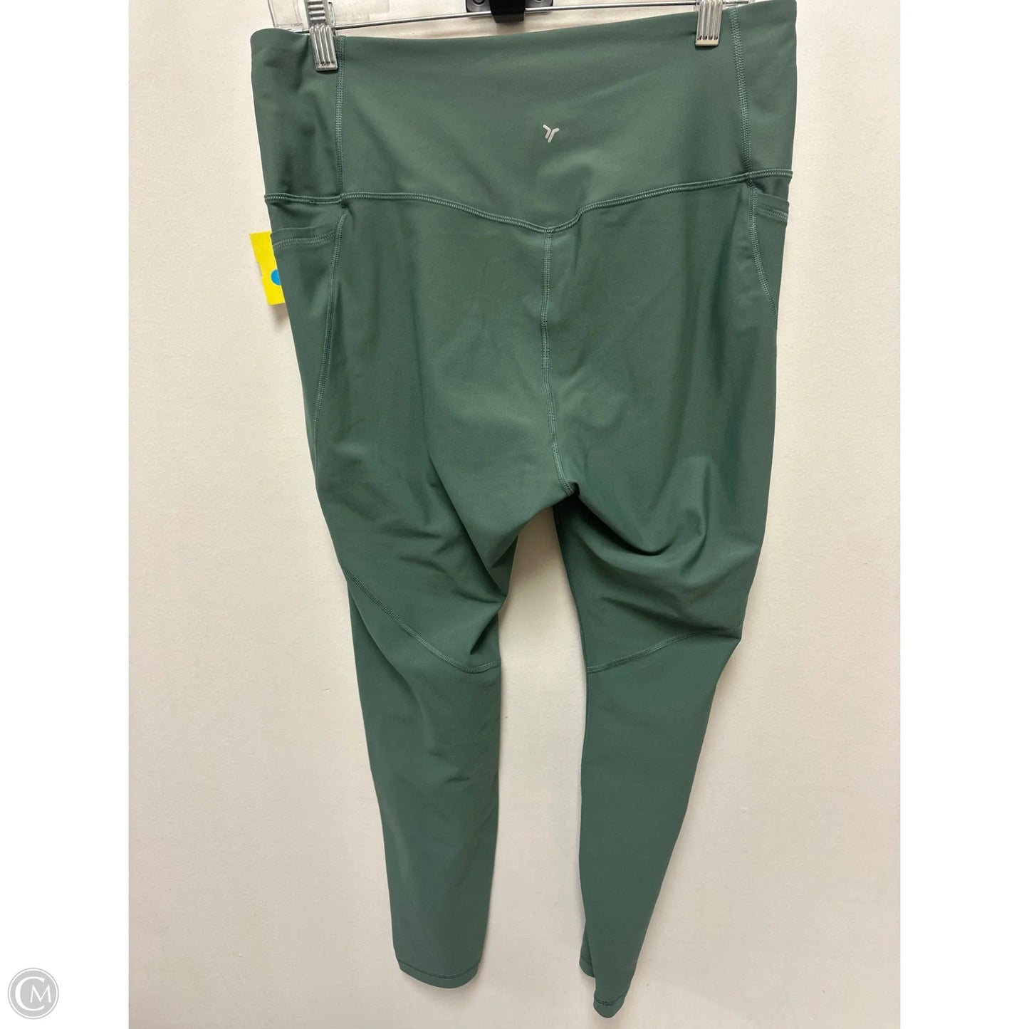 Athletic Leggings By Old Navy In Green, Size: Xl