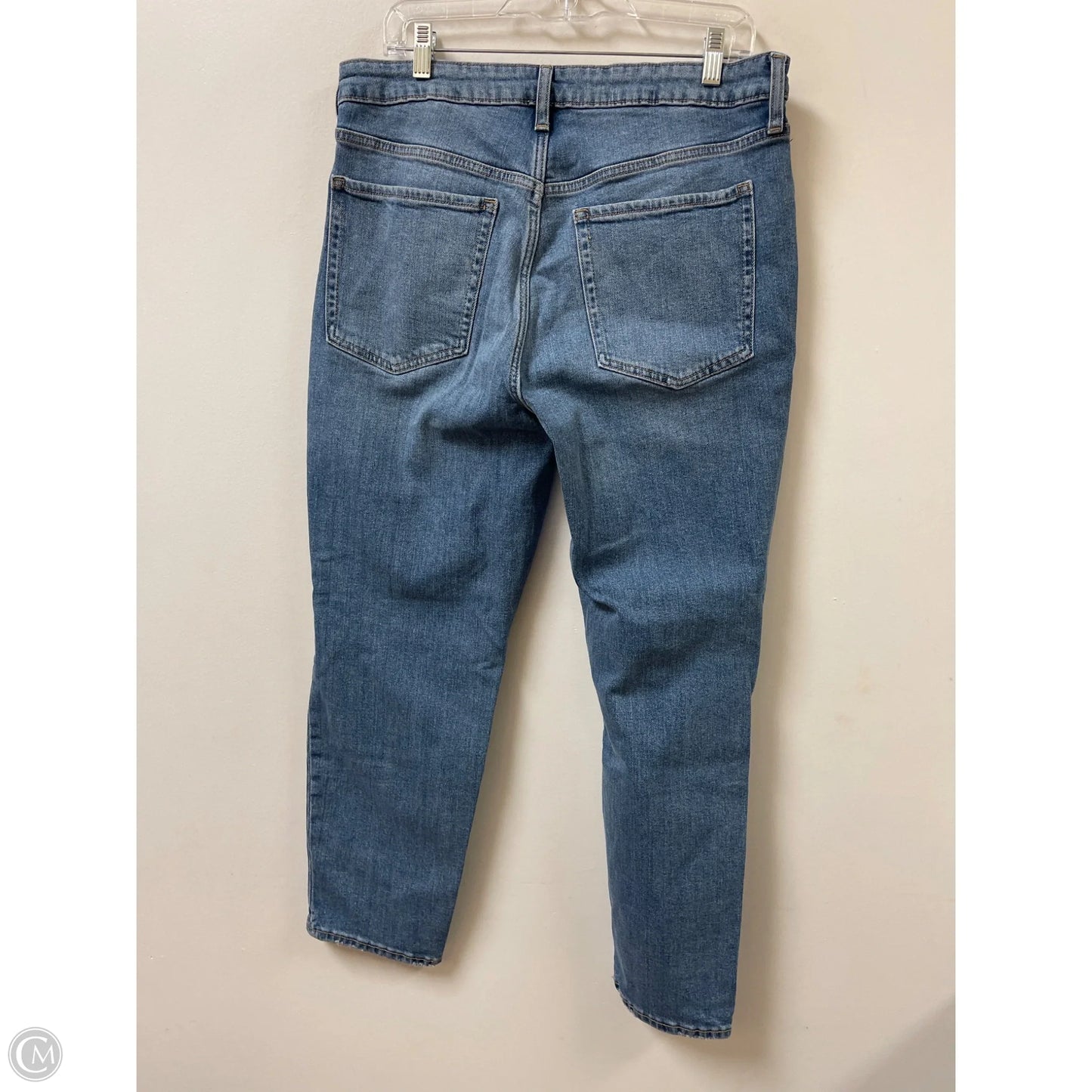 Jeans Straight By Old Navy In Blue Denim, Size: 14