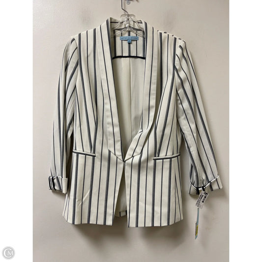 Blazer By Antonio Melani In Striped Pattern, Size: S