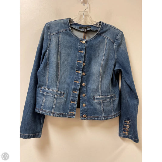 Jacket Denim By White House Black Market In Blue Denim, Size: 1x