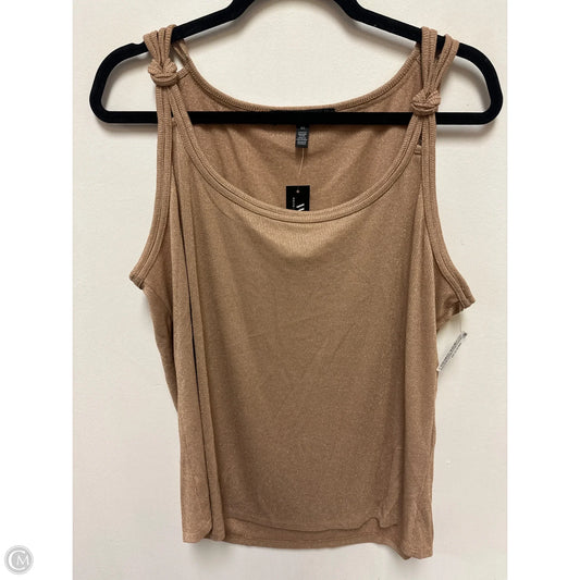 Top Sleeveless By White House Black Market In Brown, Size: Xl