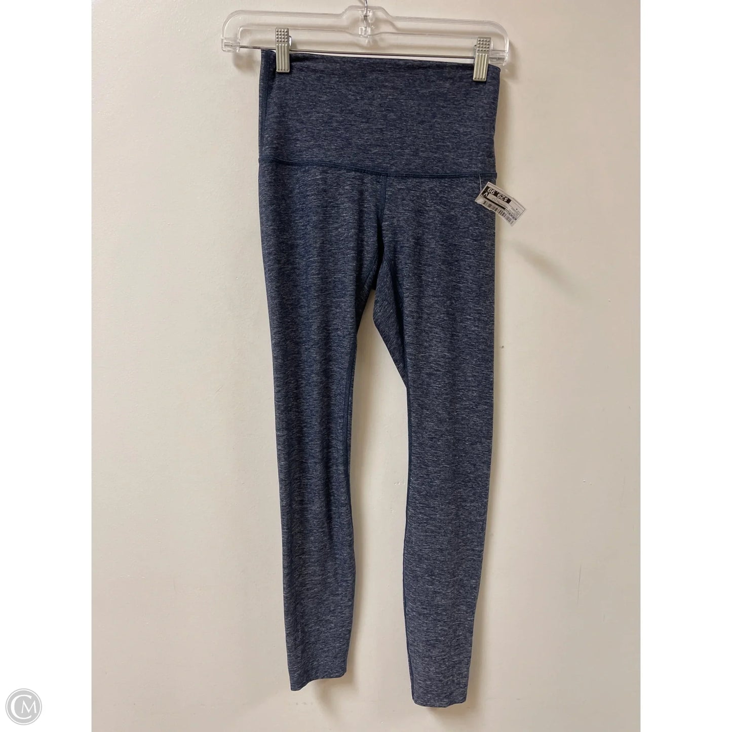Athletic Leggings By Lululemon In Navy, Size: 4