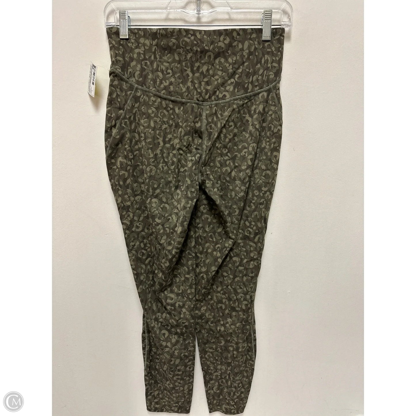 Athletic Leggings By Lululemon In Green, Size: 8