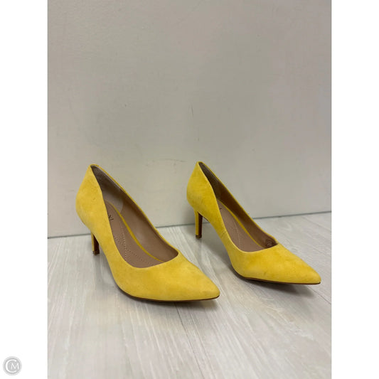 Shoes Heels Stiletto By Alfani In Yellow, Size: 6
