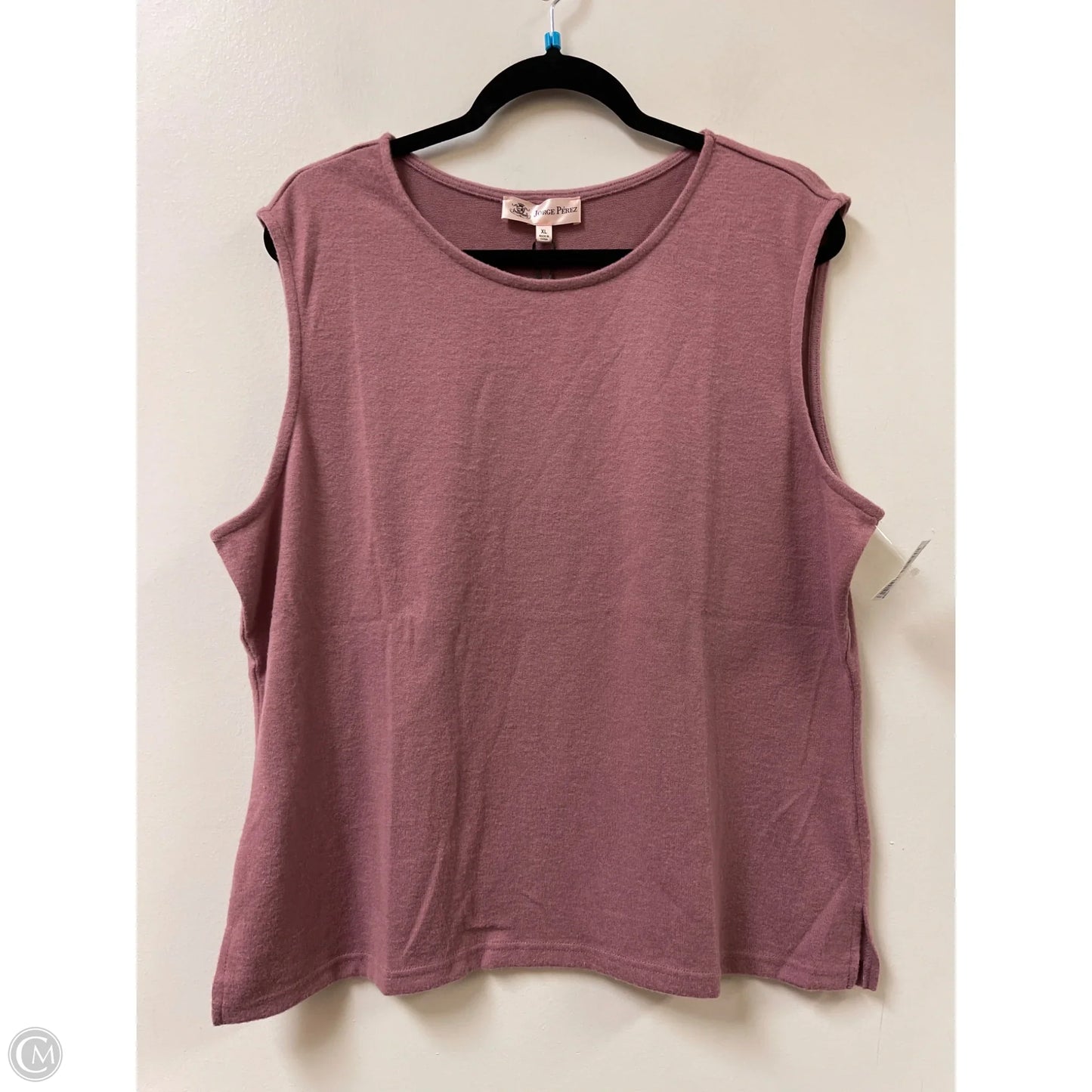 Top Sleeveless By Clothes Mentor In Purple, Size: Xl