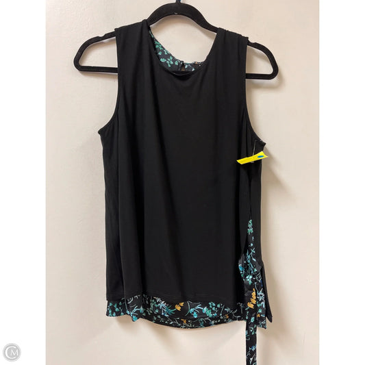 Top Sleeveless By Dkny In Black, Size: S
