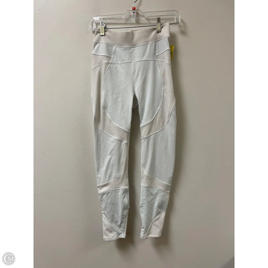 Athletic Leggings By Lululemon In White, Size: S