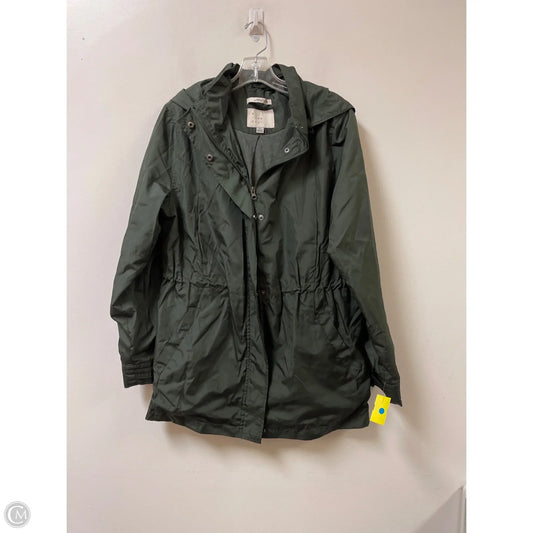 Jacket Windbreaker By A New Day In Black, Size: Xl