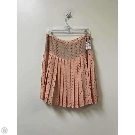 Skirt Mini & Short By Halogen In Black & Pink, Size: 10