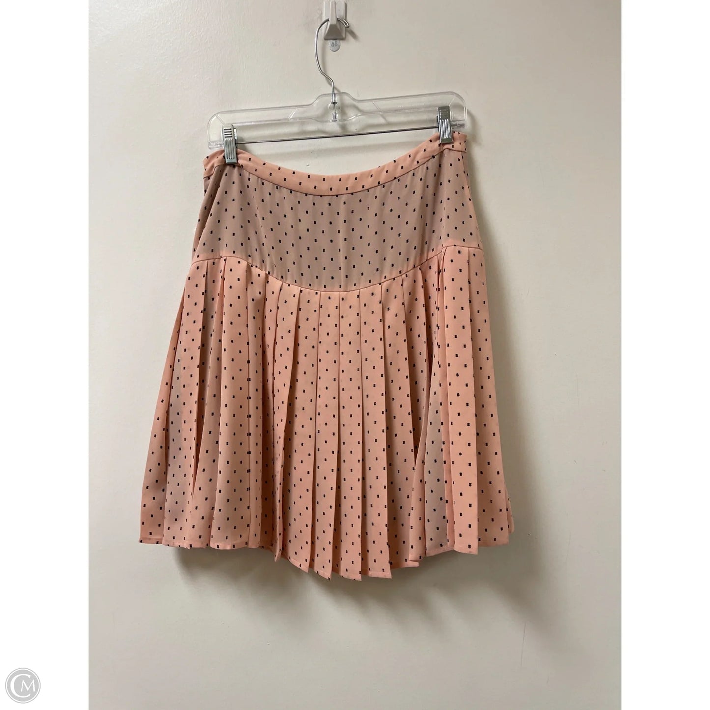 Skirt Mini & Short By Halogen In Black & Pink, Size: 10