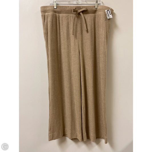 Pants Lounge By Haven In Brown, Size: 18