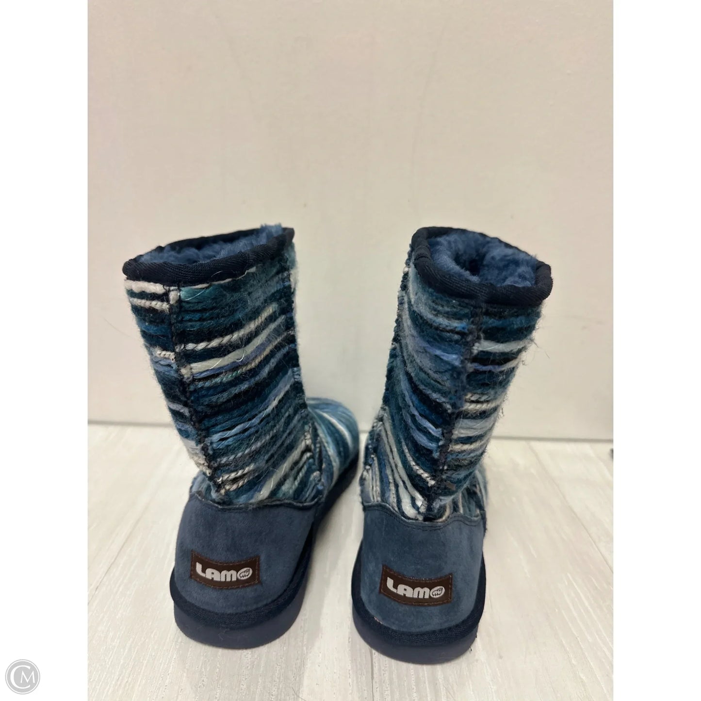 Boots Snow By Lamb In Navy, Size: 7