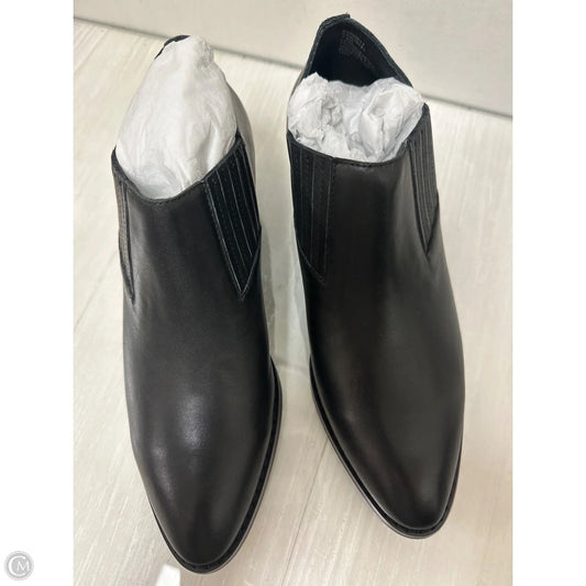 Boots Ankle Heels By Steve Madden In Black, Size: 7.5