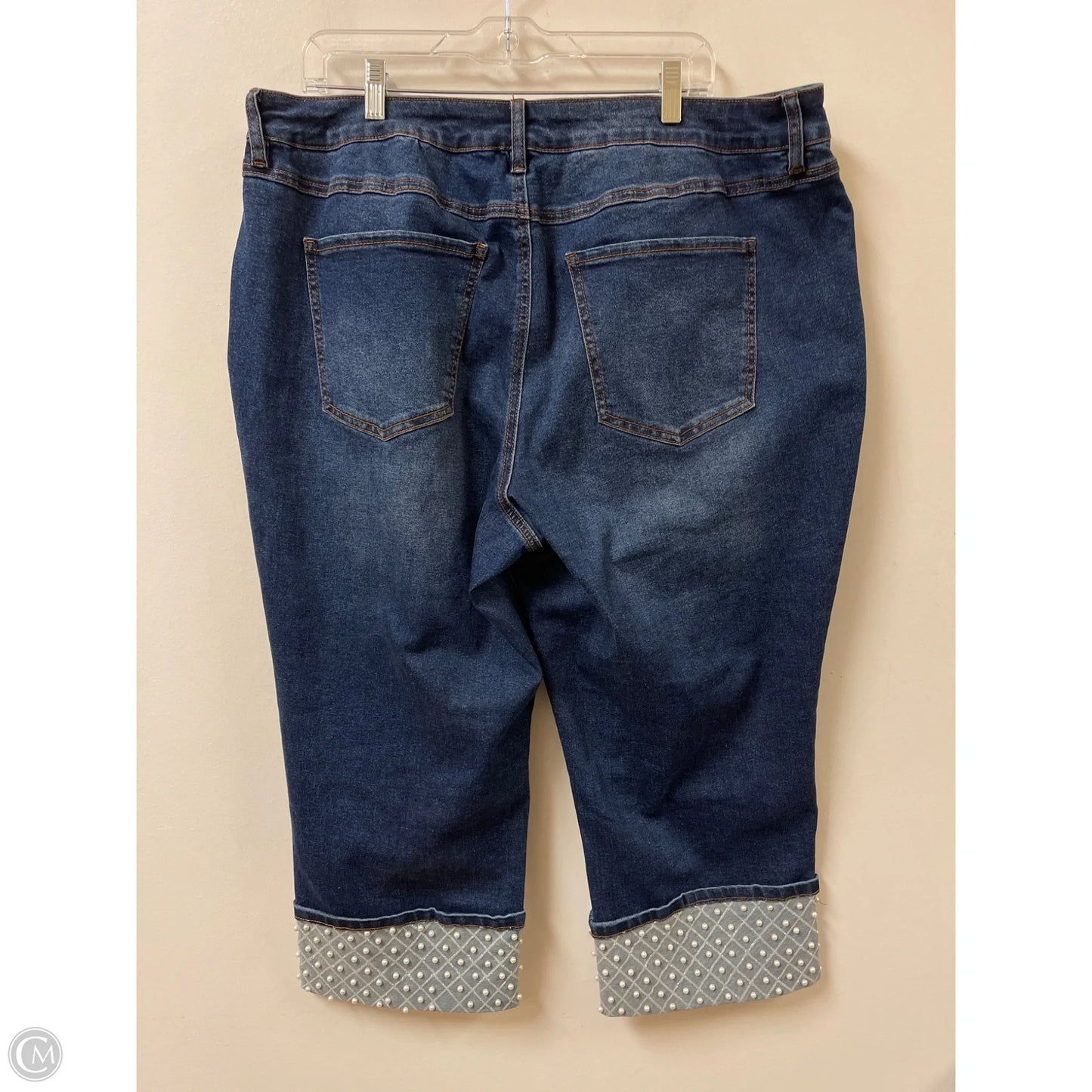 Jeans Straight By Cato In Blue Denim, Size: 20