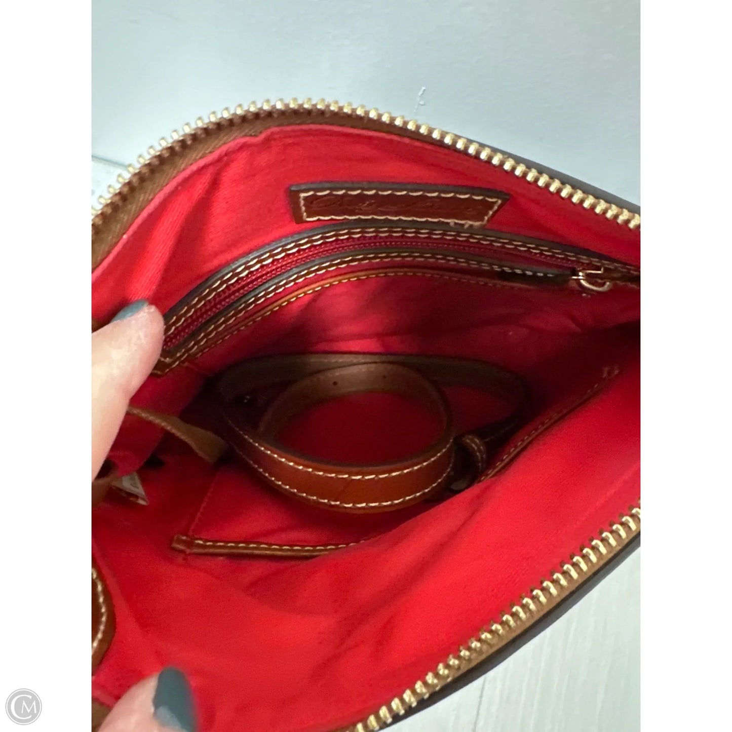 Crossbody Designer By Dooney And Bourke, Size: Medium