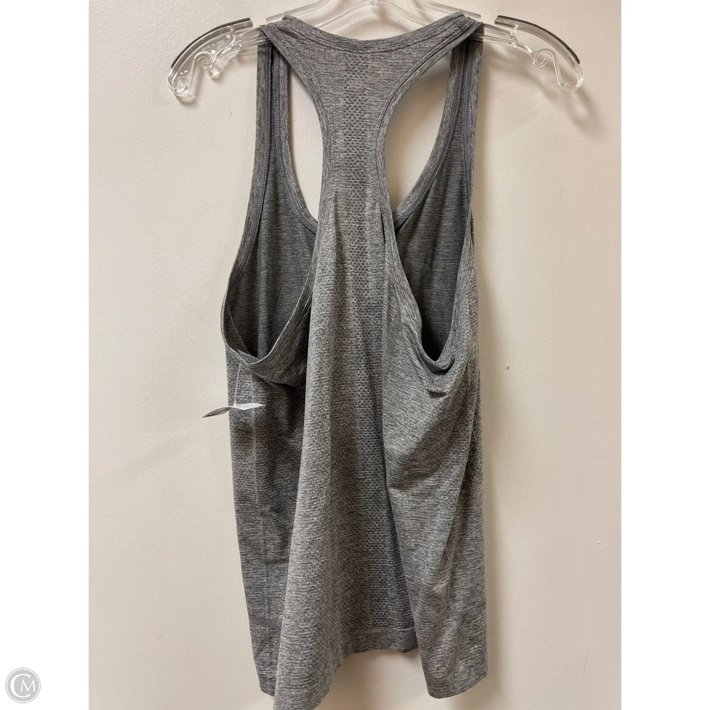 Athletic Tank Top By Lululemon In Grey, Size: M
