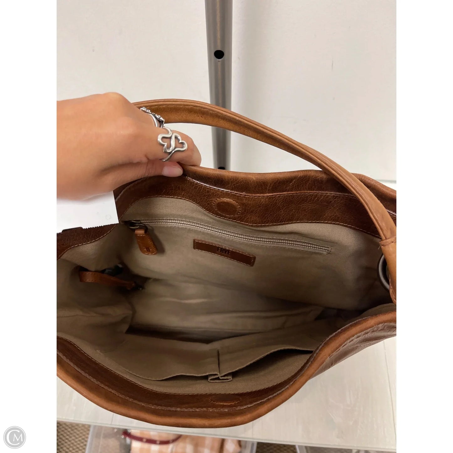 Handbag Designer By Frye, Size: Large