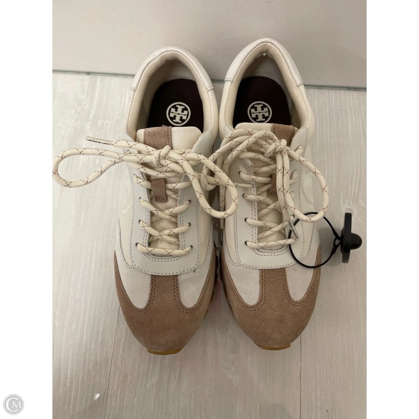 Shoes Designer By Tory Burch In Cream, Size: 8