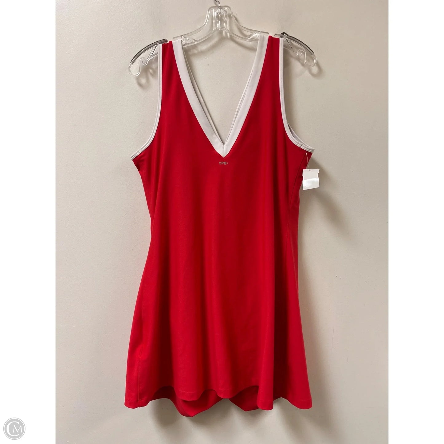 Athletic Dress By Ypb In Red, Size: Xl