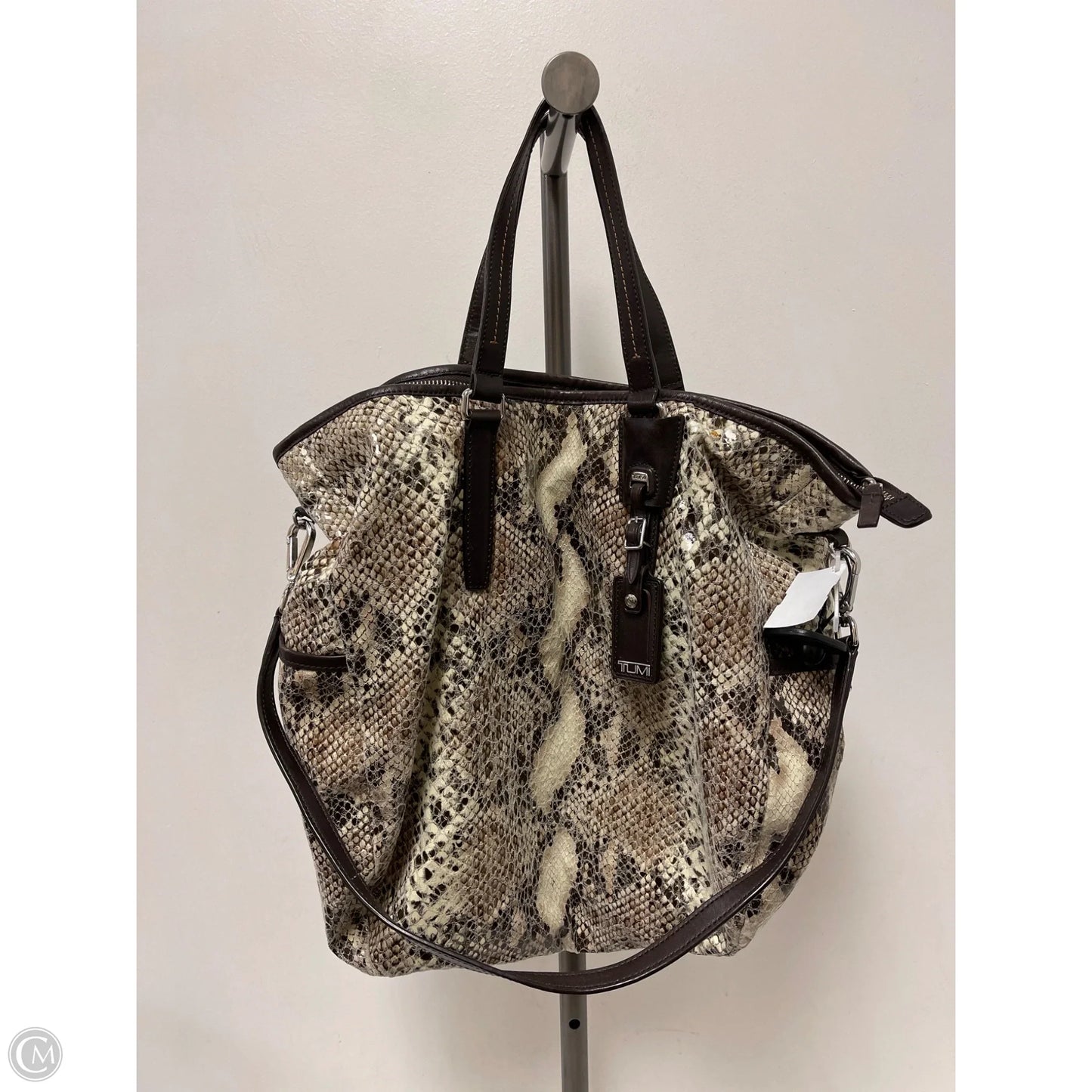 Handbag Designer By Tumi, Size: Large