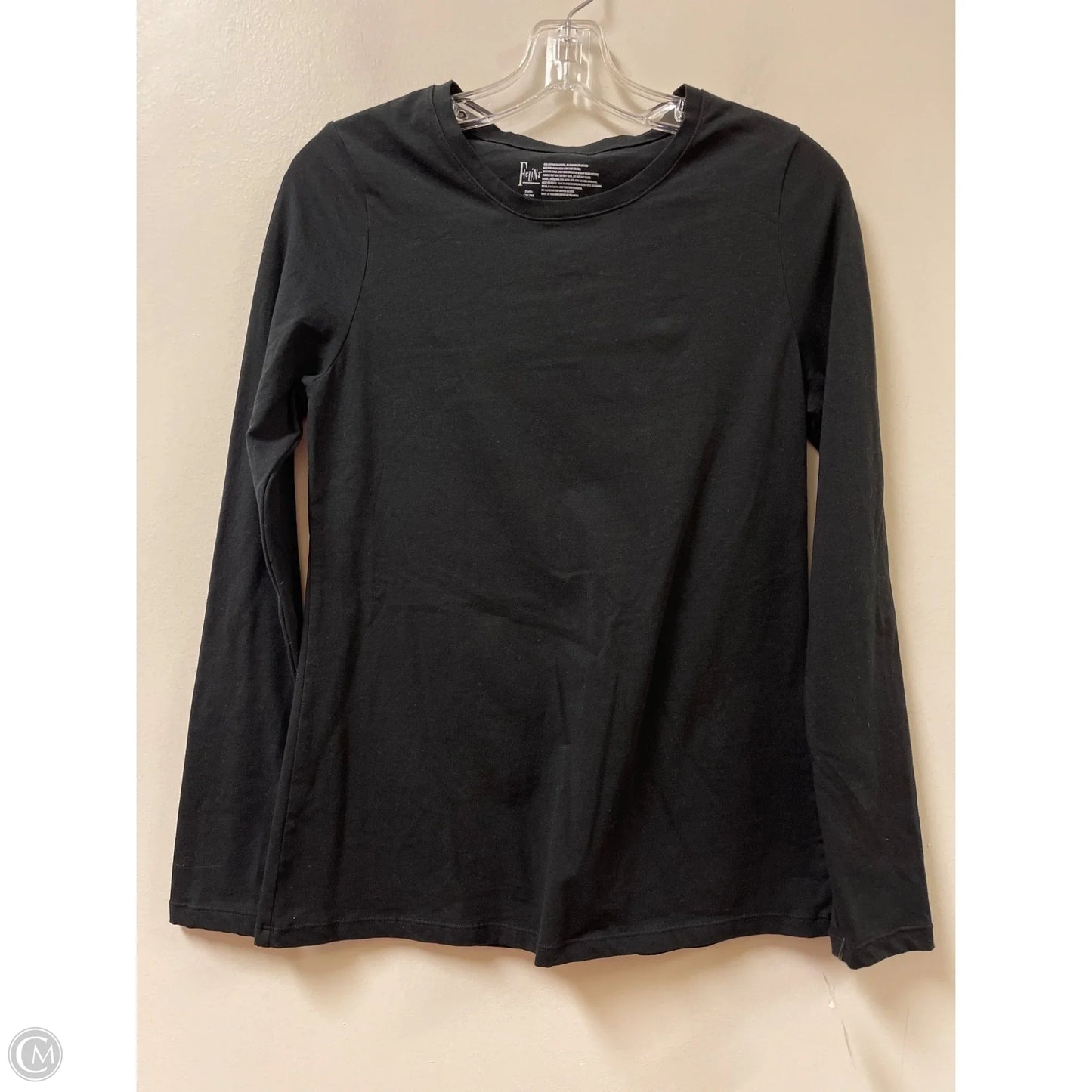 Top Long Sleeve By Felina In Black, Size: M