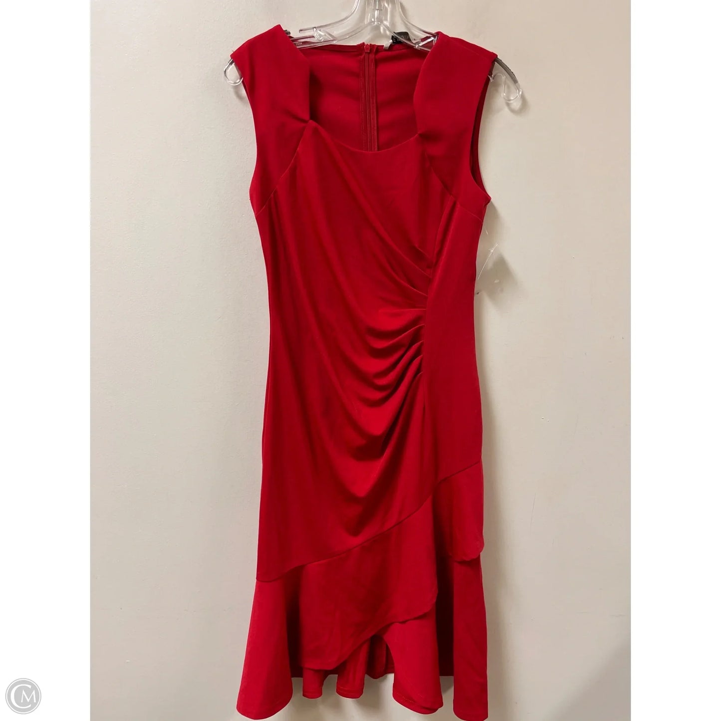 Dress Casual Midi By Grace Karin In Red, Size: M