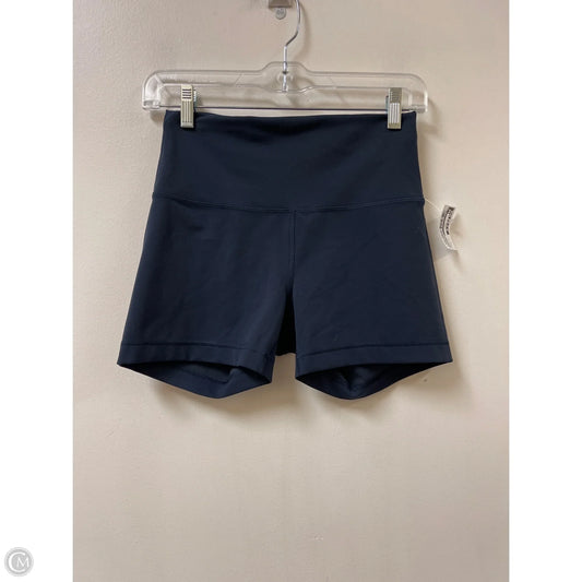 Athletic Shorts By Lululemon In Navy, Size: 8