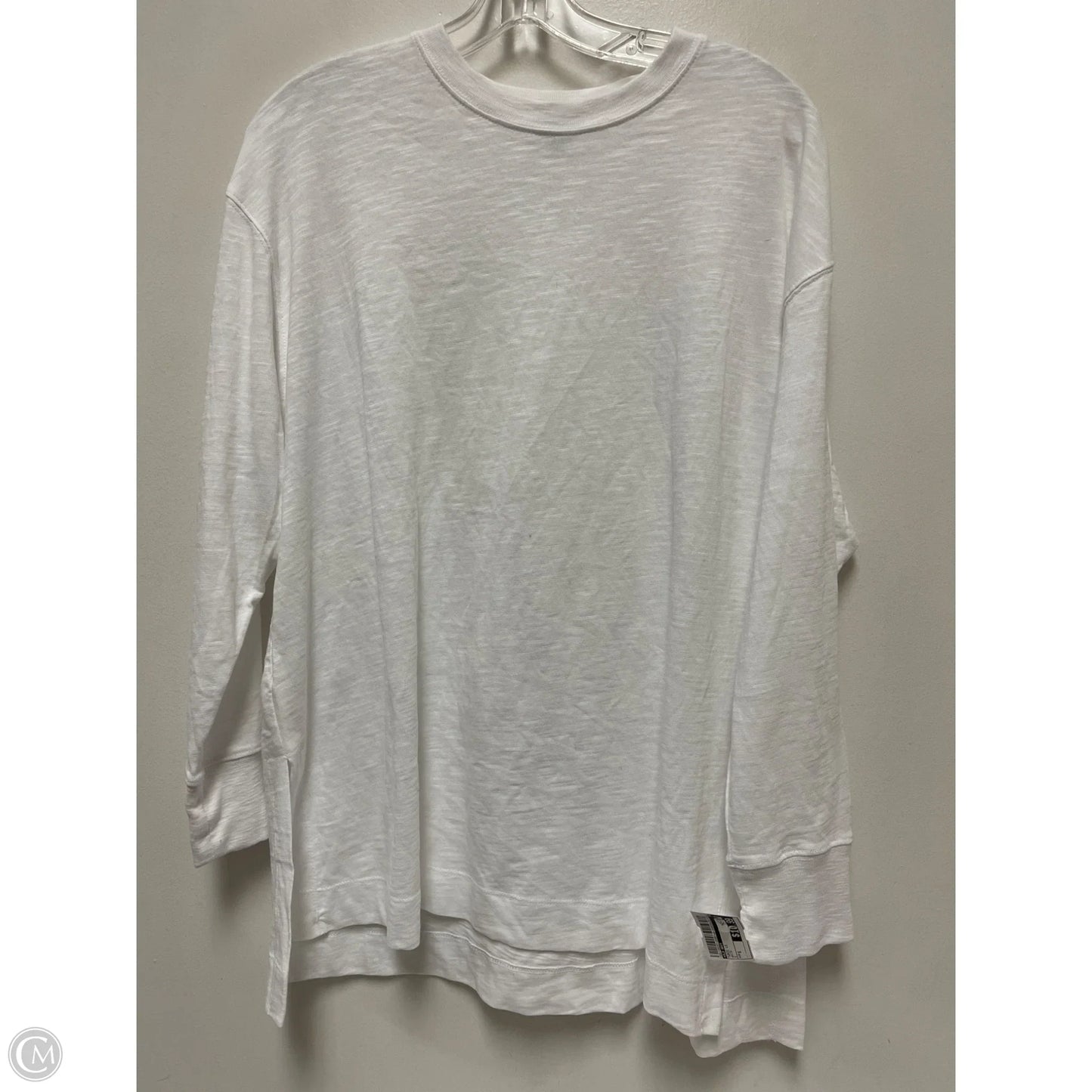 Tunic Long Sleeve By Old Navy In White, Size: S