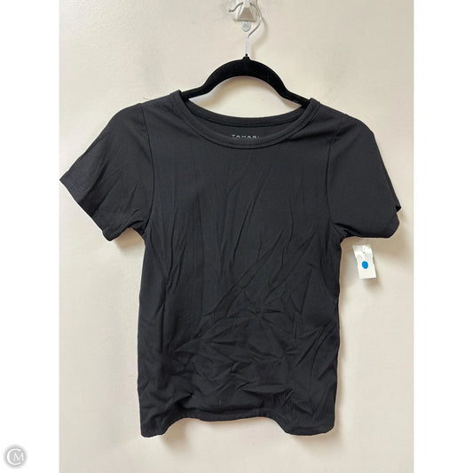 Top Short Sleeve By Tahari In Black, Size: Xs