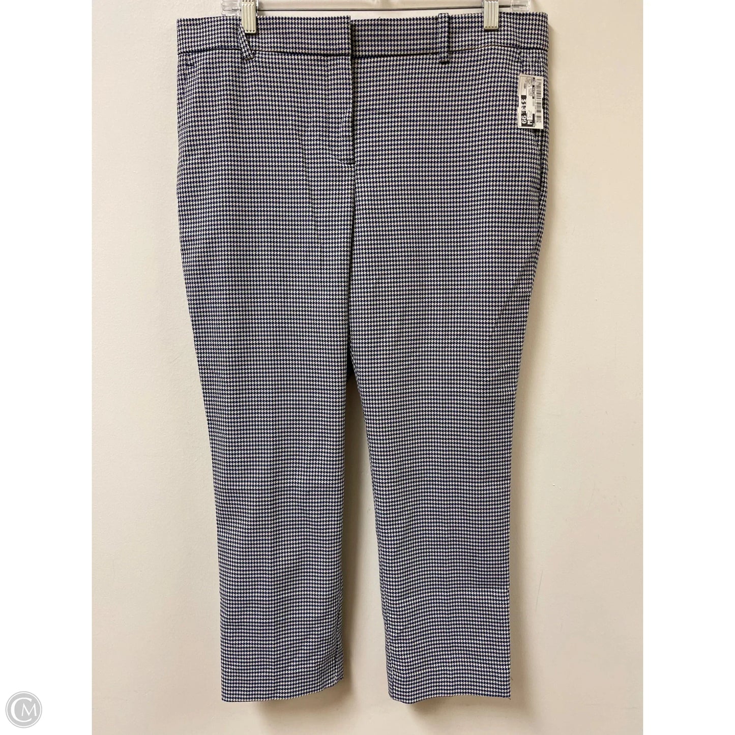 Pants Other By Ann Taylor In Blue & Cream, Size: 10p