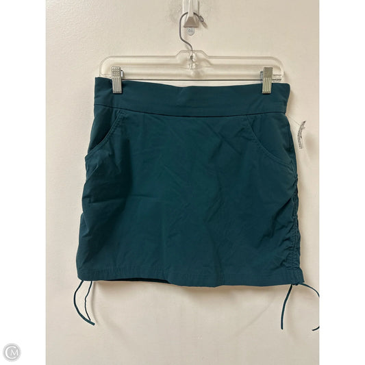 Athletic Skort By Columbia In Teal, Size: M