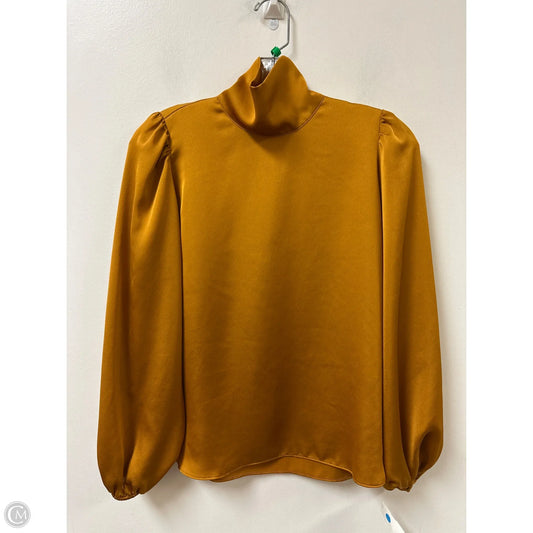 Top Long Sleeve By Ann Taylor In Yellow, Size: Xsp