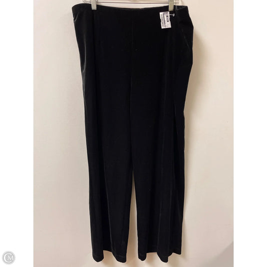 Pants Wide Leg By Chicos In Black, Size: 16