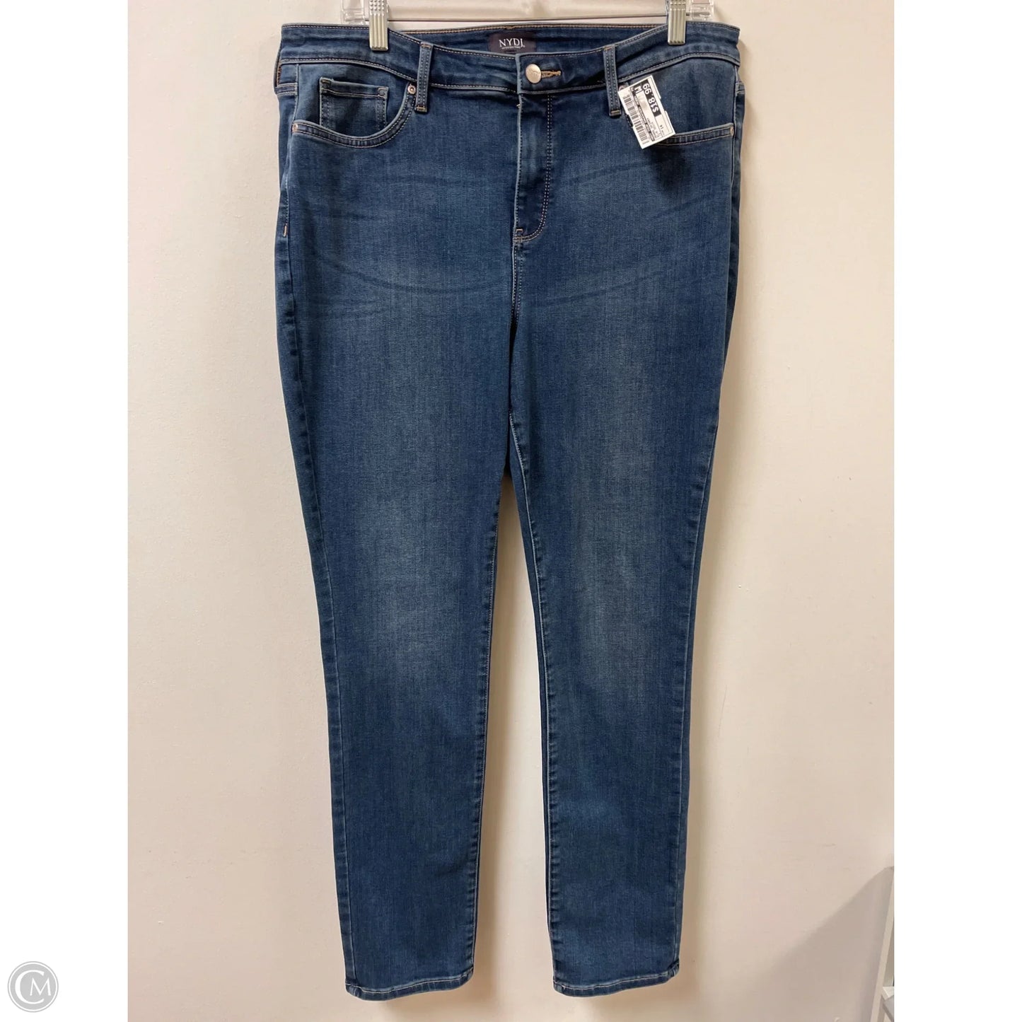 Jeans Skinny By Not Your Daughters Jeans In Blue Denim, Size: 14