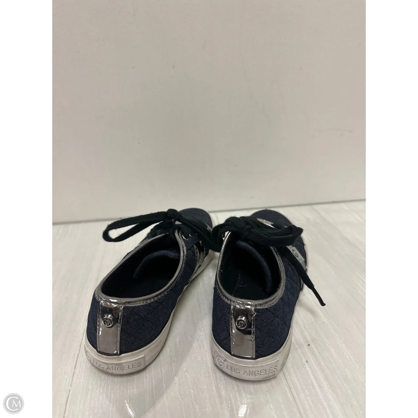 Shoes Sneakers By Clothes Mentor In Black & Blue, Size: 6